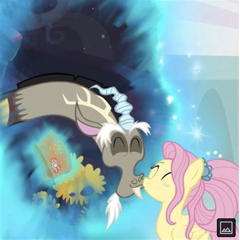 fluttershy x discord|fluttershy x discord canon.